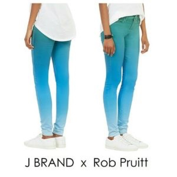 J Brand Denim - J Brand x Rob Pruitt ombré skinny jean Size 30